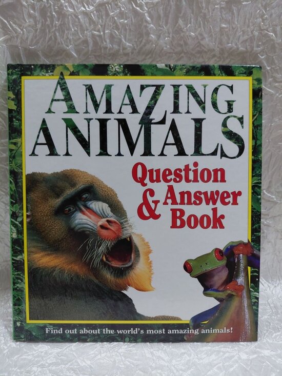 Wishing Well Books Other - Amazing Animals Question &Answer Hardcover Book Wishing Well 1993 Wildlife Facts